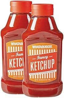 (2-PACK) Whataburger Texas Size Fancy Ketchup - 40oz Bottle
