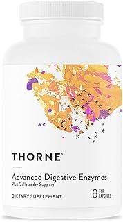 THORNE Advanced Digestive Enzymes (Formerly Bio-Gest) - Blend of Digestive Enzymes to Aid Digestion* - Gut Health Support with Pepsin, Ox Bile, Pancreatin - 180 Capsules - 90 Servings