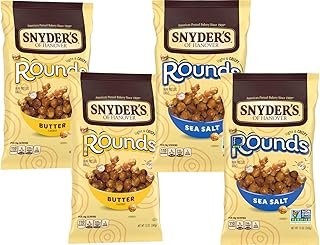 Snyder's of Hanover Pretzel Rounds Variety 4 Pack
