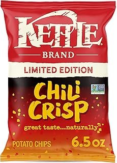 Kettle Brand Chili Crisp Potato Chips, 6.5 Oz Bag