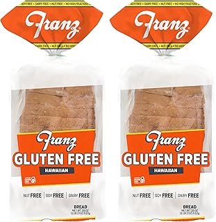Franz Bakery Gluten Free Hawaiian Bread - 2 Pack (2 x 18oz)