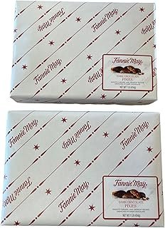 Dark Chocolate Pixies Caramel Pecan - In Fannie May Signature Wrap By Munchie Box ((2) 1 LB Boxes)