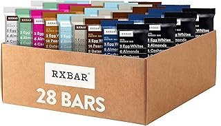 RXBAR Protein Bars, 12g Protein, Gluten Free Snacks, Variety Pack (28 Bars)