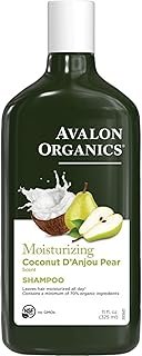 Avalon Organics All Natural Coconut Pear Shampoo, 11 Fl Oz