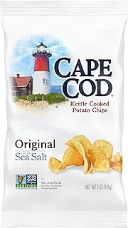 Cape Cod Kettle Cooked Potato Chips Original Sea Salt, 5 Ounce