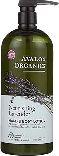 Avalon Organics Hand and Body Lotion Lavender - 32 fl oz