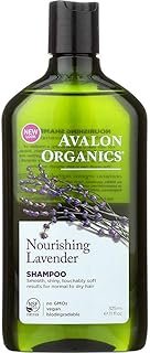 Avalon Organics Lavender Nourishing Shampoo, 11-Ounce Bottle (Pack of 3)