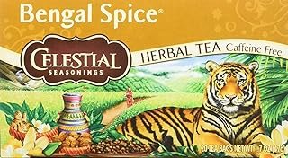 Celestial Seasonings Herbal Tea - Bengal Spice - Caffeine Free - 20 Count (Pack of 6)