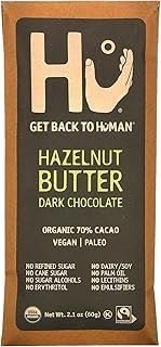 HU KITCHEN Bar Chocolate Hazelnut Praline, 2.1 Ounce