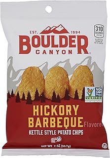 Boulder Canyon Potato Bbq Chips, 2 OZ