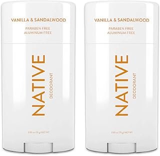 Native Deoderent Aluminum and Paraben free 2.65 oz (2 pack) (Vanilla & Sandalwood)