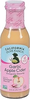 California Olive Ranch Garlic Apple Cider Vinaigrette Dressing, 10 oz