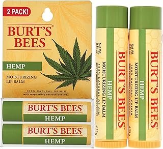 Burt's Bees Hemp Moisturizing Lip Balm Unisex 2 oz
