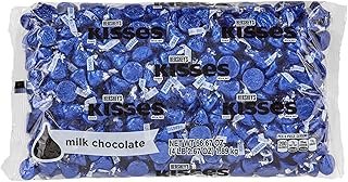HERSHEY'S Kisses Chocolate Candy, Dark Blue, 66.7 Ounce Bulk Candy