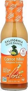 California Olive Ranch Carrot Miso Vinaigrette Dressing, 10 oz