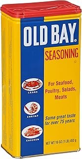 Seasoning, 16 oz - One 16 Ounce Fan-Favorite Tin Can of OLD BAY All-Purpose Seasoning with Unique Blend of 18 Spices and Herbs for Crabs, Shrimp, Poultry, Fries, and More
