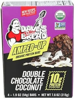 Daves Killer Bread Bar Partner Organic Chocolate Coconut 7.6 oz (Pack of 6)