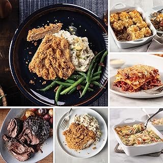 Omaha Steaks Comfort of Home Gift (Chicken Fried Steaks, Fully Cooked Beef Pot Roast, Chicken Fried Chicken, Baked Chicken & Dumplings, Meat Lover's Lasagna, Beef Shepherd's Pie, and more)
