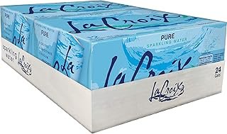 LaCroix Sparkling Water - Pure, 2/12pk/12 fl oz Cans, 24 Pack