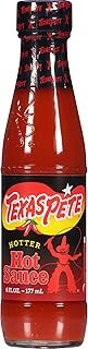 Texas Pete SAUCE HOTTER HOT, Pack of 12