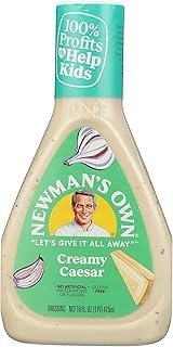 Newman's Own Creamy Caesar Salad Dressing, 16 Oz