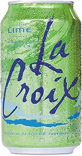 La Croix Sparkling Water, Lime, 12 Oz. Cans (12 Count)