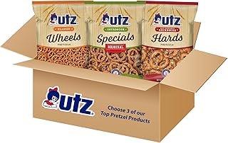 Utz Custom Pretzel 3 Bag Bundle (12 oz-16 oz Pretzels)