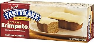 Tastykake Buttercream Iced Spice Cakes, 6pk, 12 Ounce