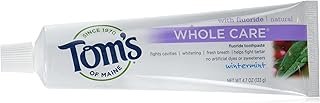 Tom's of Maine Whole Care Natural Toothpaste, Wintermint, 4.7 Ounce