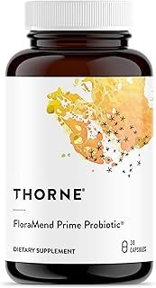 THORNE FloraMend Prime Probiotic - Shelf Stable and Stomach Acid-Resistant* Probiotic Blend - 30 Capsules