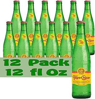 Topo Chico Twist of Grapefruit Mineral Water 12 fl oz Glass Bottles 12 Pack