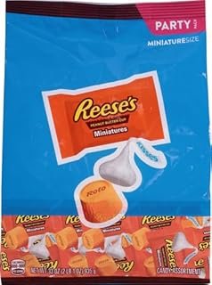 Chocolate Packaged Candy Assortment Stand Up Bag (ROLO Creamy Caramels In Rich Chocolate Candy, HERSHEY'S Milk Chocolate KISSES and REESE'S Milk Chocolate Peanut Butter Cup Miniatures), 33 oz.