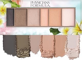 Eyeshadow Palette By Physicians Formula Matte Monoi Butter Eyeshadow Natural Matte Blushed Nudes, For Sensitive Skin, Hypoallergenic, Nourishing Moisturizing, Smooth, All Day Wear