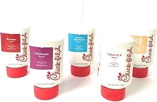 Sauce Bundle -- 5 8Oz. Bottles Chick-fil-A Sauce 8 Oz. Polynesian 8 Oz. Honey Mustard 8 Oz. Barbeque 8 Oz. Garden Herb Ranch 8 Oz.