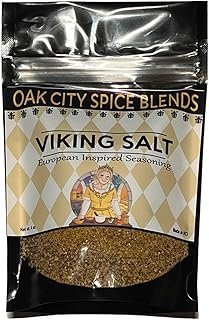 Viking Salt Seasoning Blend - 4 ounce bag - Sprinkle on EVERYTHING!. Easy to use. Oak City Spice Blends