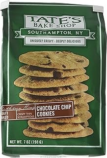 Tate's Bake Shop Chocolate Chip Cookies, 7 Ounce, (Pack of 2)