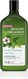 Avalon Organics Conditioner, Scalp Treatment Tea Tree, White, 11 Oz