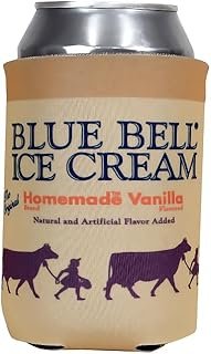 Blue Bell Ice Cream Beverage/Can Koolie (Homemade Vanilla)