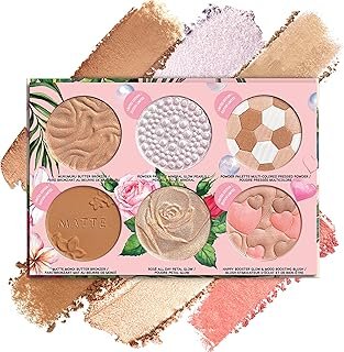 Physicians Formula All-Star Face Palette, Velvety-Smooth Buildable & Blendable Formulas,Versatile Matte and Multidimensional Shades, Cruelty-Free & Vegan - Natural