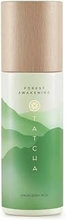 TATCHA Forest Awakening Hinoki Body Milk | Lightweight Milky Lotion to Renew Dry Skin, 132 ml | 4.5 fl oz