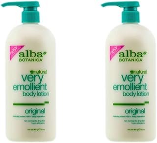 Alba Botanica Very Emollient Body Lotion - Unscented - 32 oz - 2 pk
