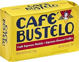 Café Bustelo Coffee, Espresso Ground Coffee Brick, 6 Ounces, 28 Count