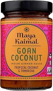 Maya Kaimal Goan Coconut Indian Simmer Sauce 12.5 oz each (2 Items Per Order)