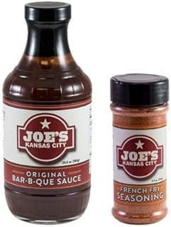 Joe's Kansas City BBQ Sauce and French Fry (6.5 oz) Combo Box - KC Barbecue