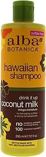 Alba Botanica Hair Wash Coconut Milk 12 oz
