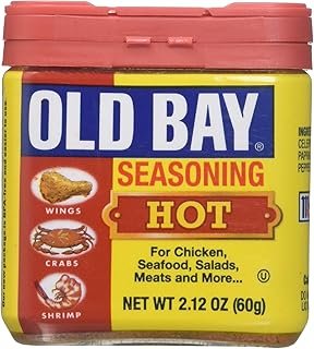 OLD BAY McCormick Hot Seasoning, 6.36 Ounce (Pack of 3)