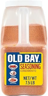 Seasoning, 7.5 lb - One 7.5 Pound Container of OLD BAY All-Purpose Seafood Seasoning, Perfect for Crabs, Shrimp, Chicken, Chowder, Pizza, Fries and More