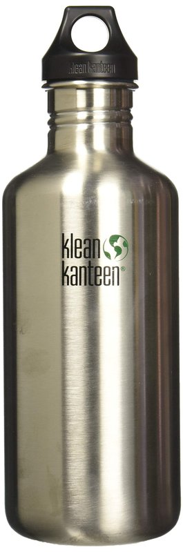 Klean Kanteen 40oz Kanteen Classic (w/Loop Cap) Brushed Stainless