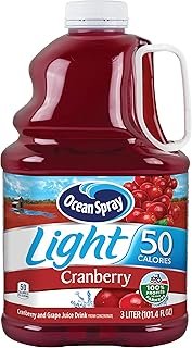 Ocean Spray Light Cranberry Juice Cocktail, 3 Liter Bottle