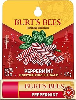 Burt's Bees Peppermint Lip Balm Blister for Unisex, 0.15 Ounce